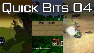 Quick Bits Episode 4 Minecraft Worms 2 Armageddon Trials Evolution  Rooster Teeth [upl. by Ecylahs]