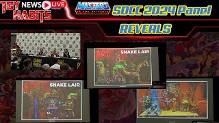 Masters of the Universe SDCC 2024 Panel Reveals and Snake Liar Details [upl. by Tann]