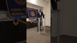 GSXI TERRANCE Rotary Club President Speech [upl. by Atilahs452]