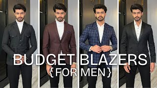 SEXY BLAZERS IN BUDGET FOR MEN  HOW TO WEAR A BLAZER  A COMPLETE GUIDE TO BLAZERS [upl. by Ttereve]