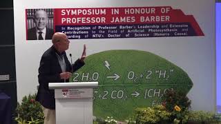 Prof James Barber  Photosynthetic Water Splitting and Solar Fuels [upl. by Carmella253]