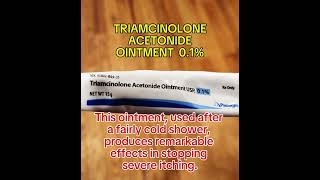 TRIAMCINOLONE ACETONIDE OINTMENT 01 [upl. by Etterb]