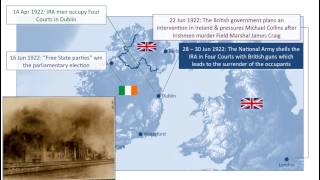 The Irish Civil War 19221923 [upl. by Aicilef990]