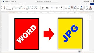 How to Convert Word Page to JPG  Online [upl. by Yarak537]