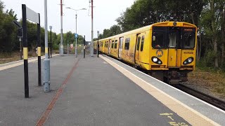 Trains at Bidston 27072021 1080p HD [upl. by Grosmark]