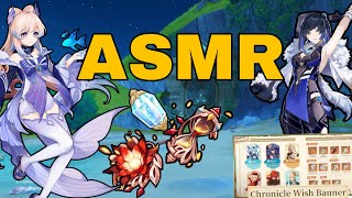 ASMR Genshin Impact Farm with me Rambling and Artifacts [upl. by Nana]