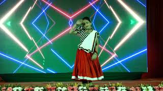 SCENARIO 2K24  FOLK DANCE  KUMARI NIVEDITHA SANDEEP [upl. by Nodnil206]