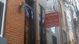 Philadelphia Real Estate Passyunk Square Home for Sale [upl. by Arihs950]