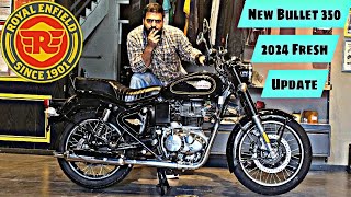 2024 Royal Enfield Bullet 350 launched  Iconic Retro Design Returns [upl. by Audwen]