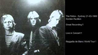 THE POLICE  Sydney 21031980 Hordern Pavilion FM RADIO [upl. by Ressler838]