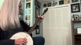 Grandfather’s Clock on vintage Harmony banjo [upl. by Coffey]