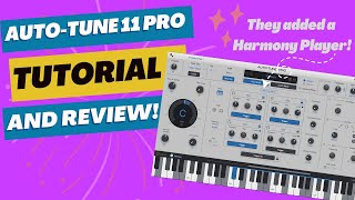 AutoTune Pro 11 Review amp Tutorial autotune antares [upl. by Enirtak]