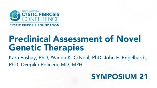 NACFC 2022  S21 Preclinical Assessment of Novel Genetic Therapies [upl. by Holle]