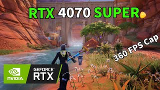 Rtx 4070 Super  Ryzen 7 7800x3d  Performance Mode  360 fps Cap  1080P [upl. by Enyal]