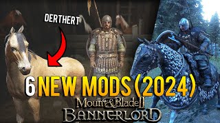 Mount amp Blade 2 Bannerlord  6 NEW Mods you should check out 2024 [upl. by Nosnek]