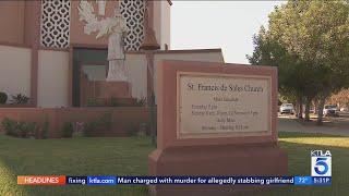 Sherman Oaks church vandalism investigated as possible hate crime [upl. by Yrome838]