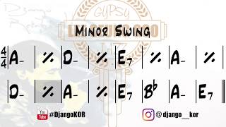 Minor Swing Backing 240bpm  Gypsy Jazz Style Backing [upl. by Statis627]