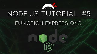 Node JS Tutorial for Beginners 5  Function Expressions [upl. by Walczak584]