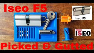 Iseo F5 euro profile lock picked and gutted [upl. by Watters]