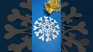 ✨❄️💕 AMAZING SNOWFLAKE 💕❄️✨ snowflakes paperart shorts [upl. by Novyaj]