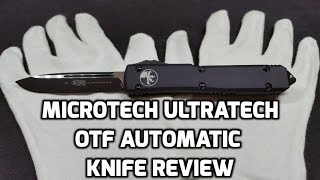 Microtech Ultratech SE OTF Automatic Knife EDC Review [upl. by Cammy]