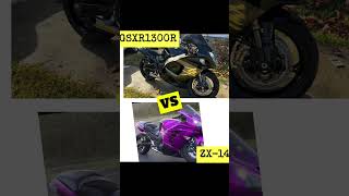 Zx14R vs Gen 2 Hayabusa [upl. by Lebatsirhc]