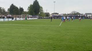 Peterborough Sports 20 Coalville Town 1st penalty missed for Coalville [upl. by Zanas1]