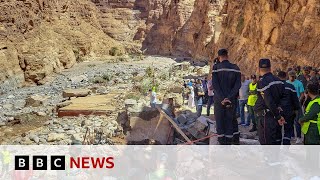 Flooding kills more than 20 in Morocco and Algeria  BBC News [upl. by Pilar]