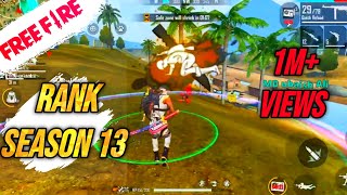 Season 13 FREE FIRE FIRST SQUAD RANKED GAME PLAY IN FF LIVE  GAITONDE [upl. by Yra]