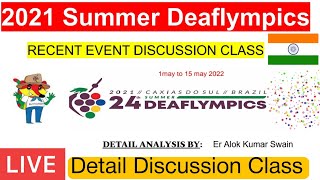 DEAFLYMPICS 2022 Deaflympics 2022 Important Summery Olympic Sports Current Affairs ପ୍ରଶ୍ନ ଦେଖନ୍ତୁ [upl. by Kinnie71]