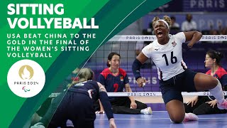 USA Win Womens Sitting Volleyball Gold Medal Match 🥇🇺🇸 [upl. by Collin]