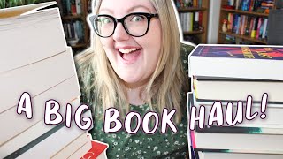 A BIG BOOK HAUL 📚  THRILLERS FANTASY SCIFI amp MORE  Literary Diversions [upl. by Ilenay]