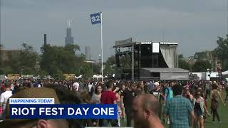 Riot Fest returns to Douglass Park Friday [upl. by Ainotal962]