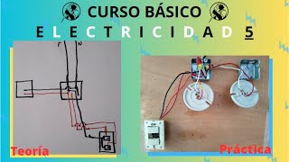 5  CURSO de ELECTRICIDAD básicoPRINCIPIANTES  5 [upl. by Ayikan]