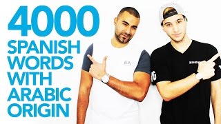 4000 Spanish words with Arabic origin كلمات اسبانية من أصول عربي [upl. by Nolek188]