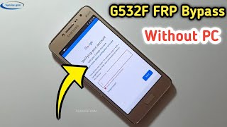 G532f frp bypass 2024 New trick  G532f frp bypass talkback not working  Grand prime frp bypass [upl. by Burnight]