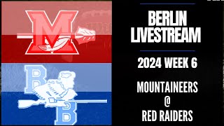 Berlin Vs Meyersdale Week 6 2024 Backyard Brawl [upl. by Enihpets78]