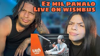 WE LOVE THIS  Ez Mil performs quotPanaloquot LIVE on the Wish USA Bus REACTION [upl. by Rahr746]