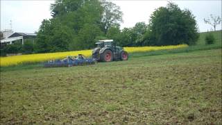 Grubber 2013 mit Fendt Vario 930 und Treffler tg 580 [upl. by Nnaeus]