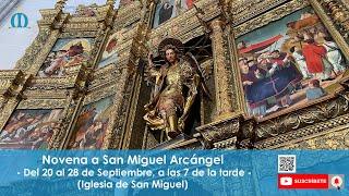 Segundo día de la Novena a San Miguel Arcángel [upl. by Etteraj]