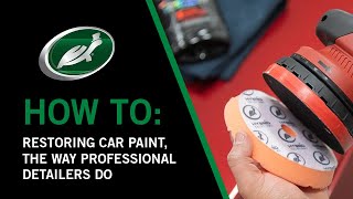 Restoring Car Paint The Way Professional Detailers Do [upl. by Yelrihs]