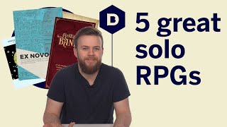 Top 5 best solo tabletop RPGs that are great to play alone [upl. by Anelrac]