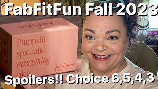 FabFitFun Fall 2023  SPOILERS  Category 6 5 4 amp 3  20 off [upl. by Laux]