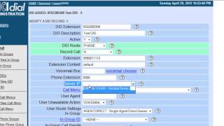 How to Vicidial Setup Inbound Numbers DIDs [upl. by Lounge]