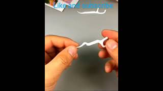 how to make a bow out of toothpick [upl. by Namien178]