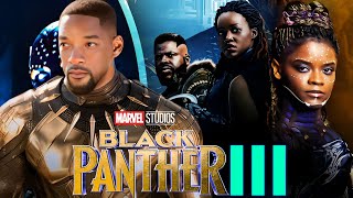 Black Panther 3 Shadows of Wakanda 2025  Will Smith Michael B J  Review And Facts [upl. by Liahcim]