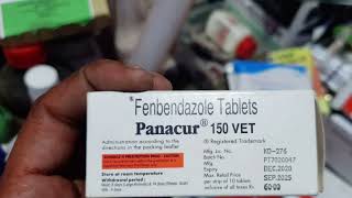 panacur 150 vet tablets [upl. by Vel]