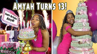 Amyahs 13th BIRTHDAY SURPRISE [upl. by Eelloh]