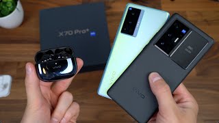 vivo X70 Pro Plus Unboxing X70 Pro vs Pro [upl. by Auqinihs980]