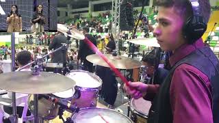 LIVE Yo Soy De Ti Drum cover  Abel Maza LIVE [upl. by Xineohp]